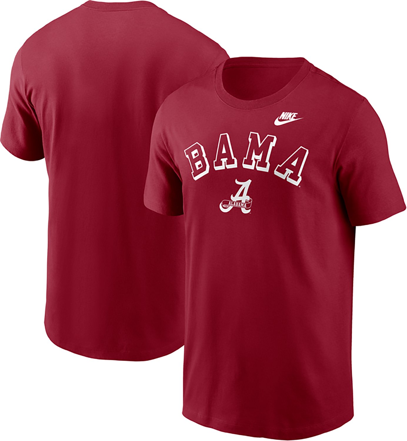 Nike Men's Alabama Arch Vault Logo Legacy Football T-shirt - view number 3