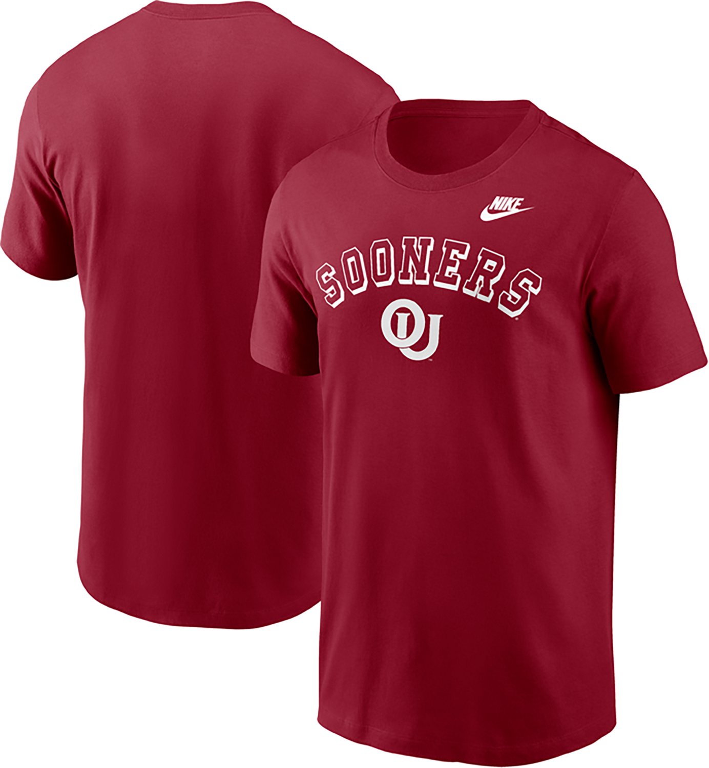 Nike Men's Oklahoma Arch Vault Logo Legacy Football T-shirt - view number 3