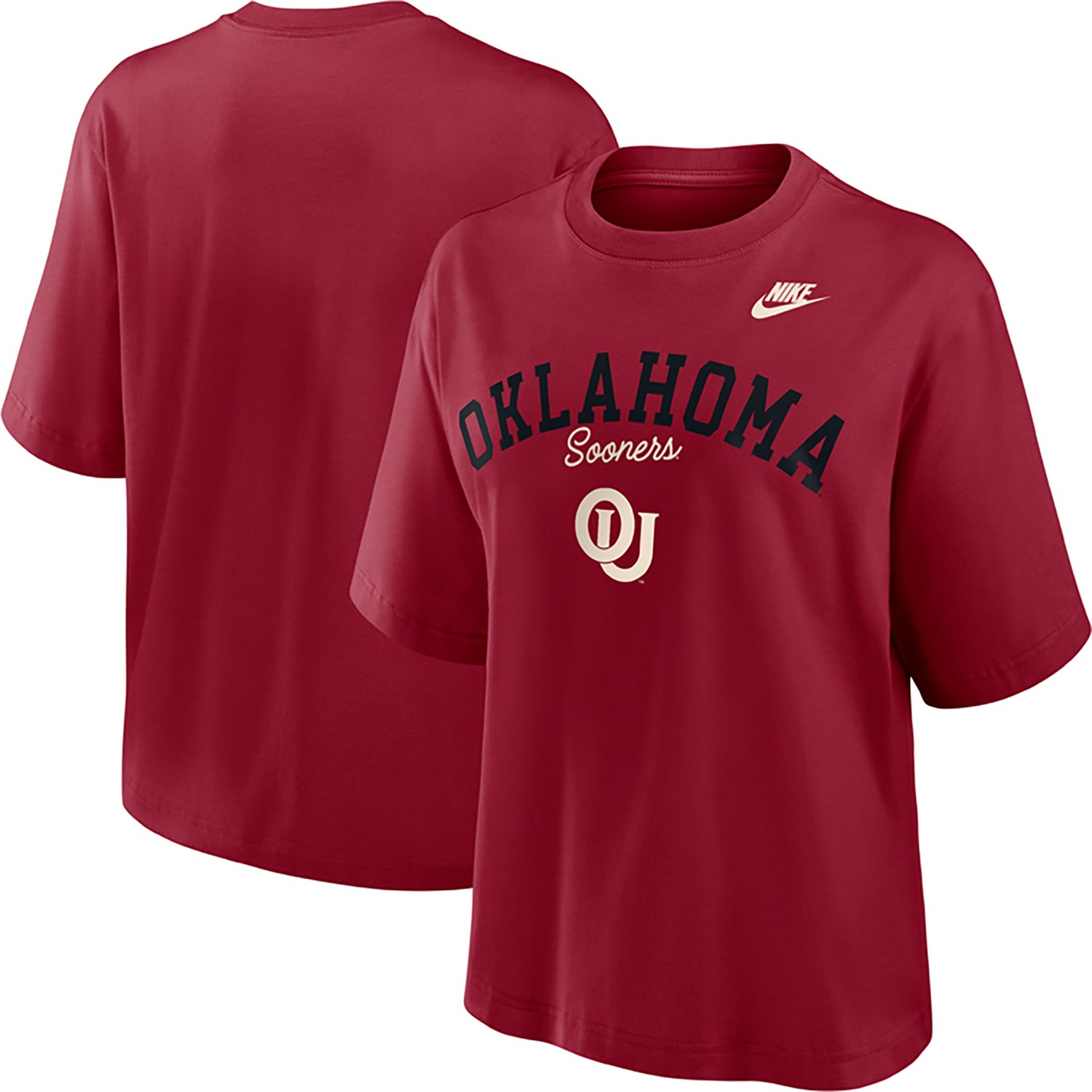 Nike Women's Oklahoma Vault Logo Legacy Boxy T-shirt - view number 3