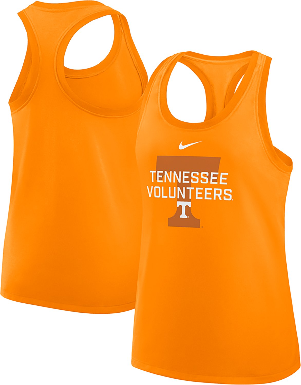Nike Women's Tennessee Team Over Primary Logo Racerback Tank Top - view number 3