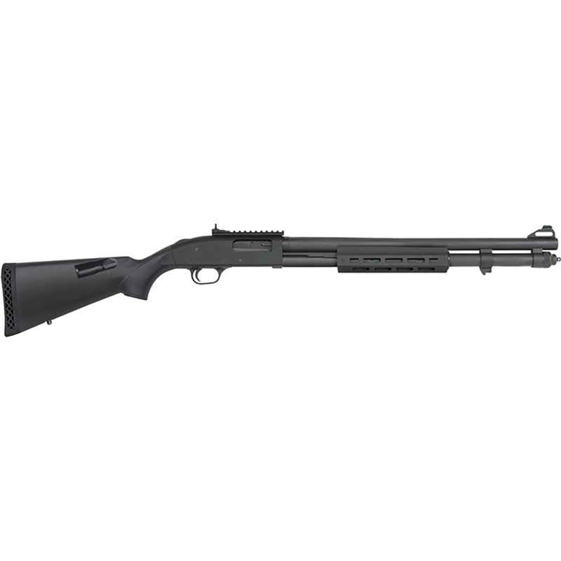 Mossberg 590A1 9-Round Pump-Action Shotgun with Shell Storage, MLOK Forend and XS Ghost Ring