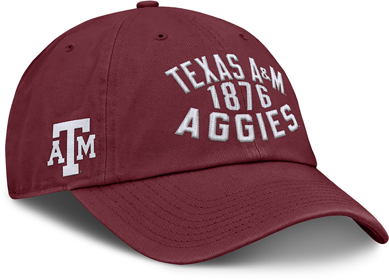 Fanatics Adults' Texas A&M College Archer Unstructured Adjustable Cap - view number 3