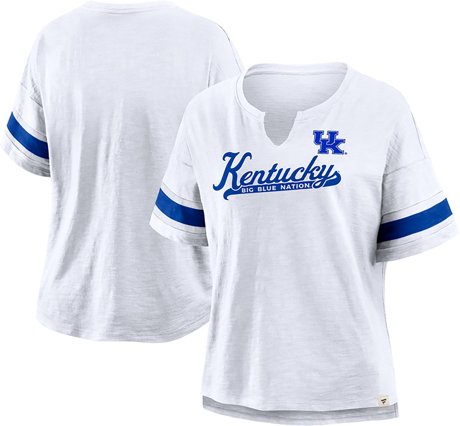 Fanatics Women's Kentucky Script Slogan Tailsweep Fashion Top - view number 3
