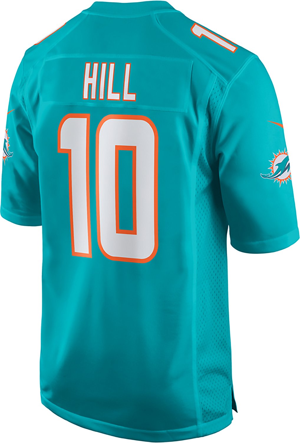 Nike Men's Dolphins Tyreek Hill #10 Name & Number Home Game Jersey - view number 2
