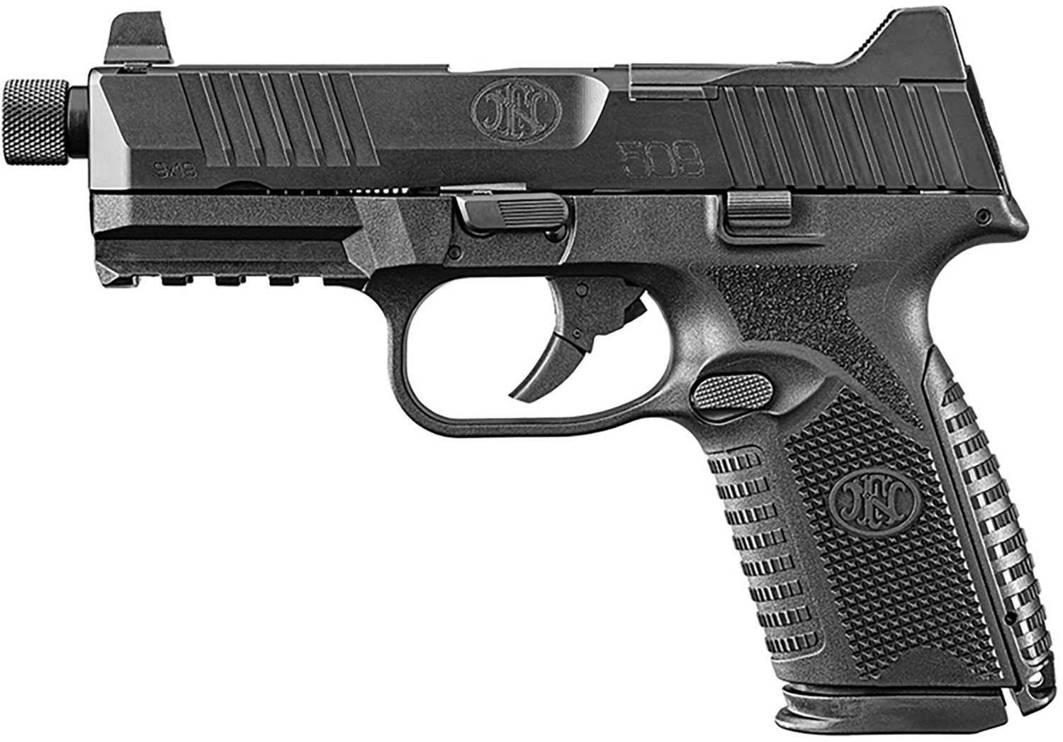 FN 509 Midsize Tactical 9mm Semiautomatic Black Polymer Frame Pistol - view number 2