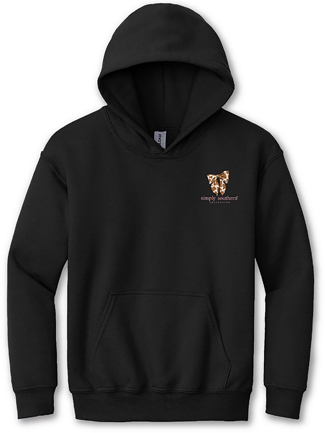 Simply Southern Girls' Sweetheart Black Hoodie - view number 3