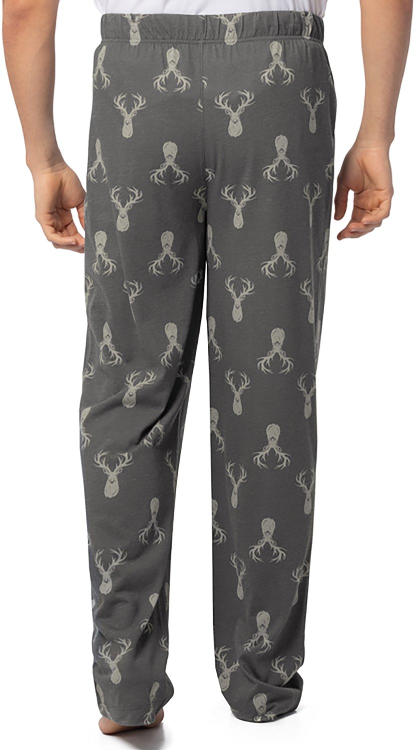 Indera Men's Deer Head Lounge Pants - view number 2