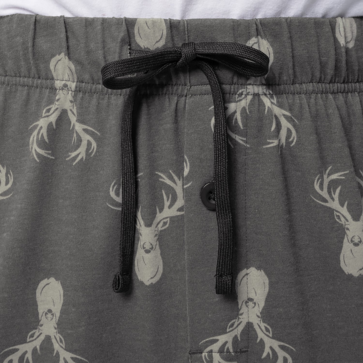 Indera Men's Deer Head Lounge Pants - view number 4