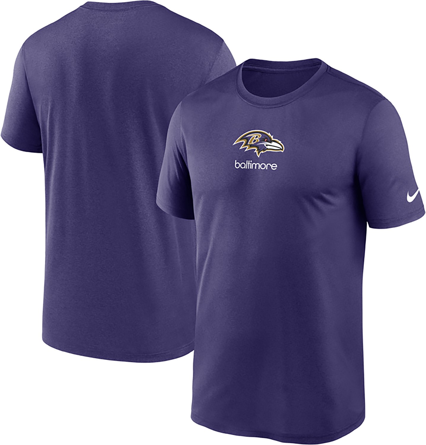 Nike Men's Ravens Legend Sign T-shirt - view number 3