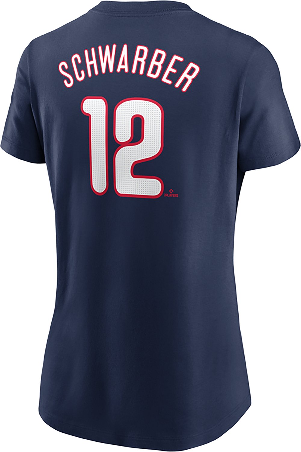 Nike Women's Phillies Schwarber Fuse N&N Home T-shirt - view number 2