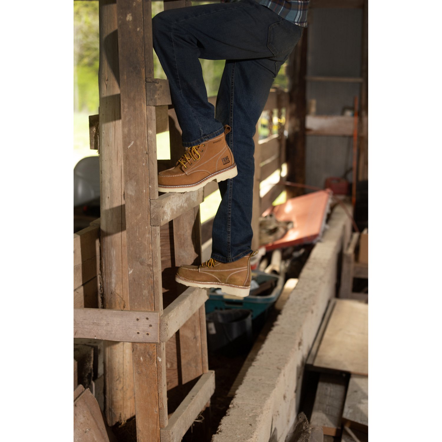 Frye Men's Lace Work Boots - view number 6