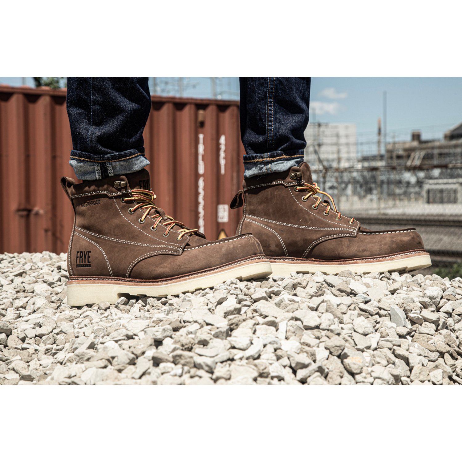 Frye Men's Lace Work Boots - view number 6
