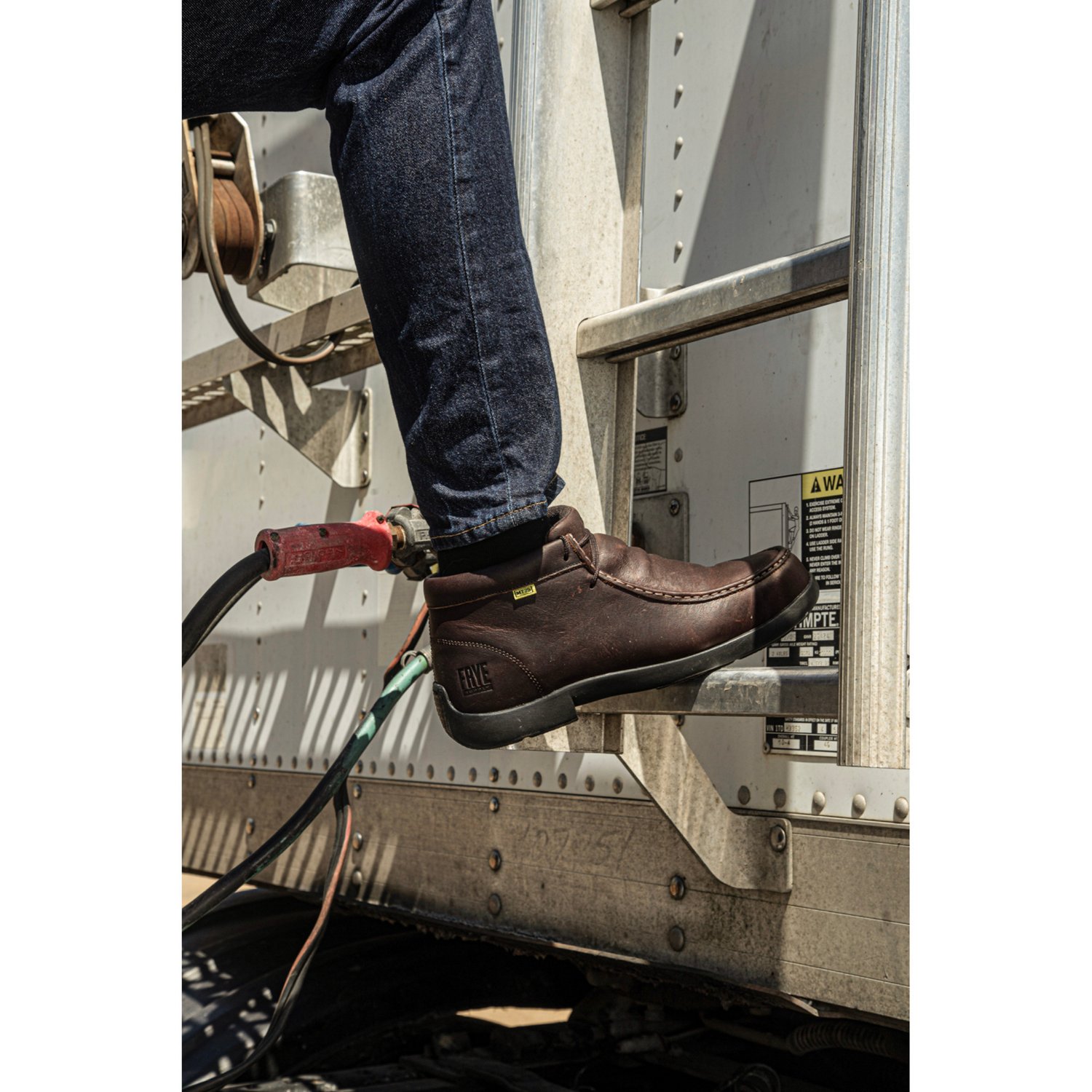 Frye Men's Moccasin Met Guard Work Boots - view number 6