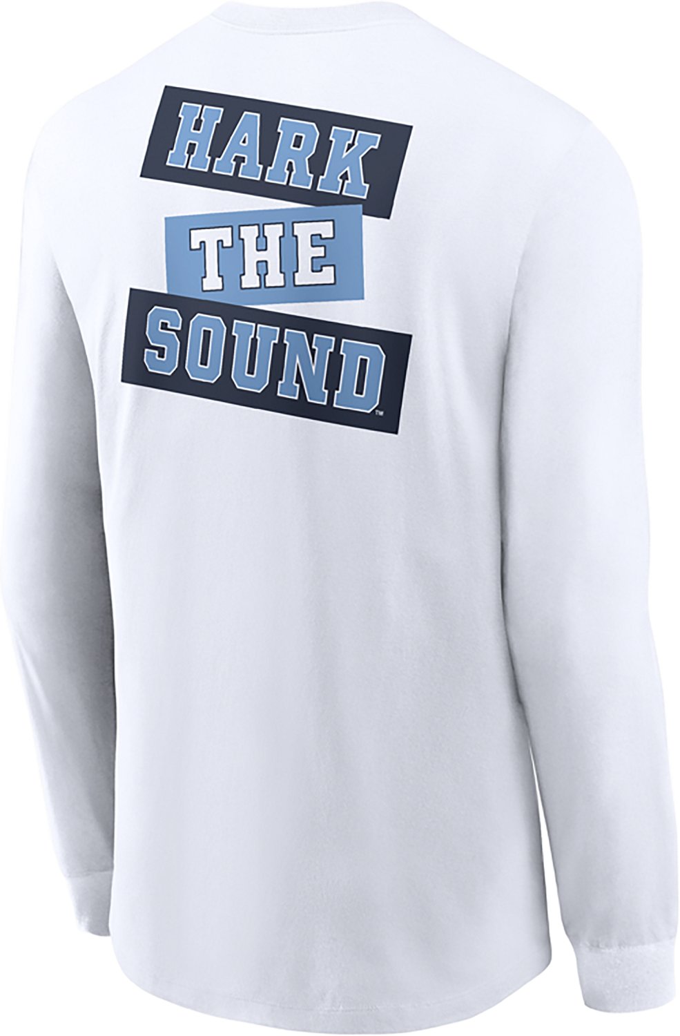 Jordan Men's UNC 2-Hit Classic Location Long Sleeve T-shirt - view number 2