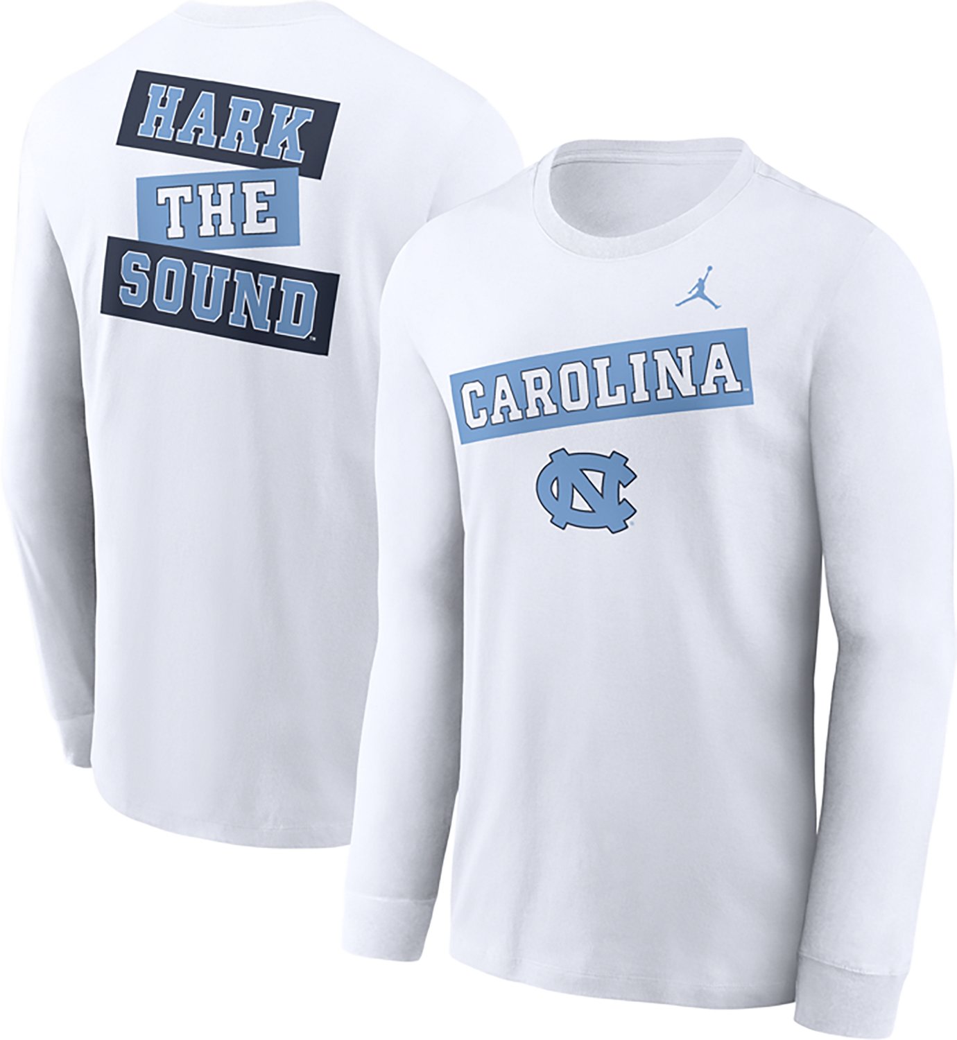 Jordan Men's UNC 2-Hit Classic Location Long Sleeve T-shirt - view number 3