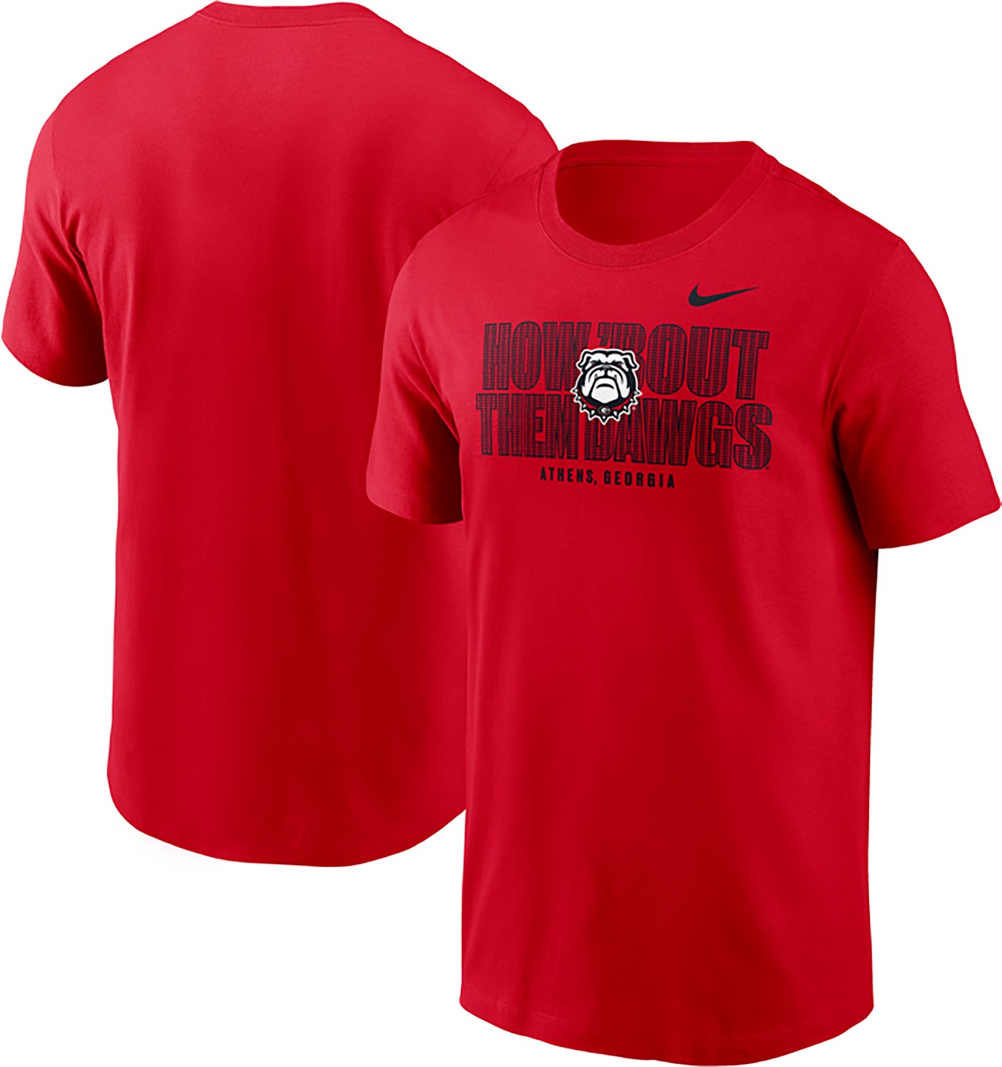 Nike Men's Georgia How Bout Them Dawgs T-shirt - view number 3