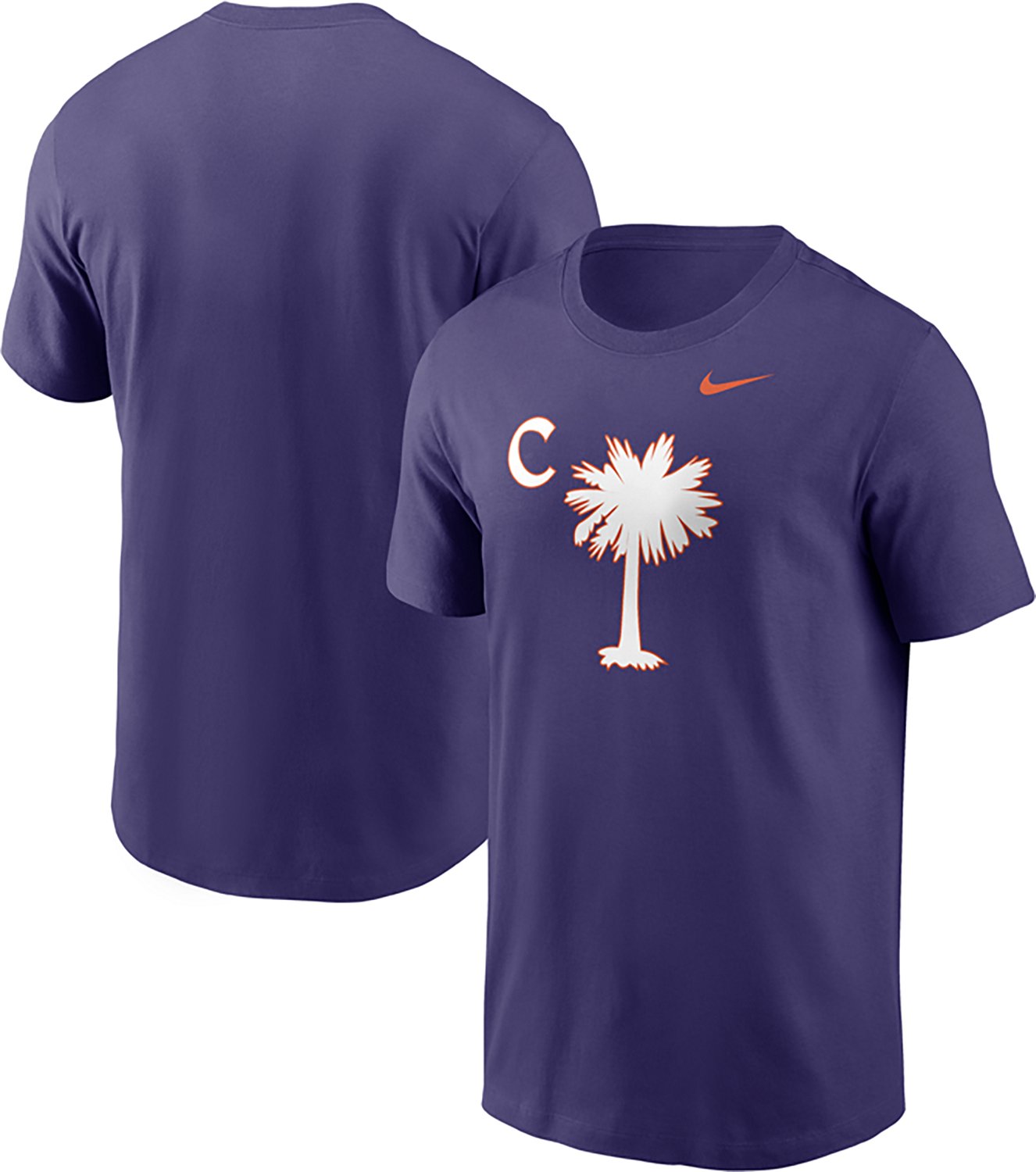 Nike Men's Clemson Baseball Palmetto T-shirt - view number 3
