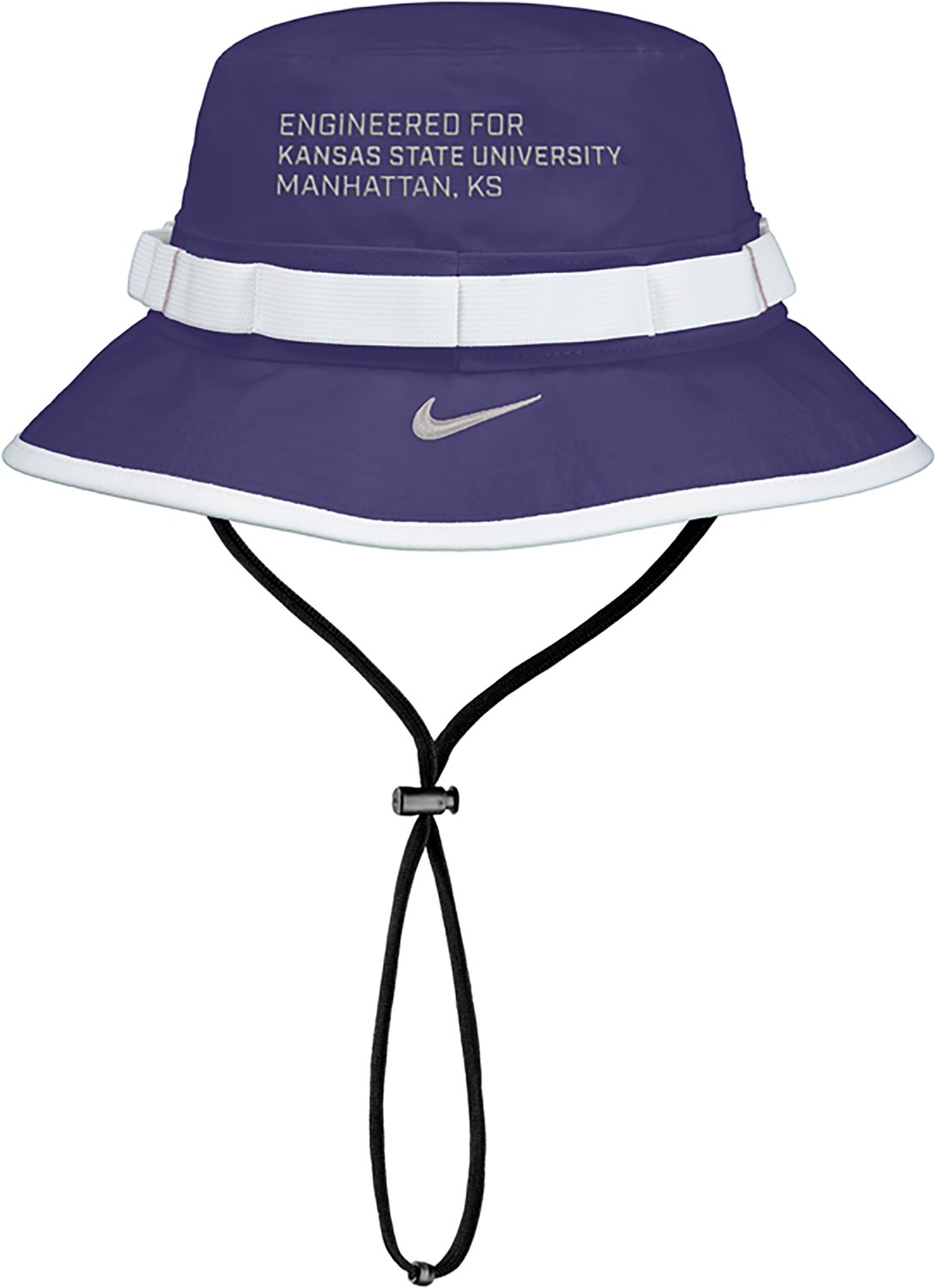 Nike Adults' Kansas State School Mascot Apex Boonie Bucket Hat - view number 4