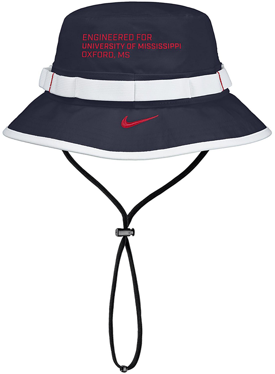 Nike Adults' Ole Miss School Mascot Apex Boonie Bucket Hat - view number 2