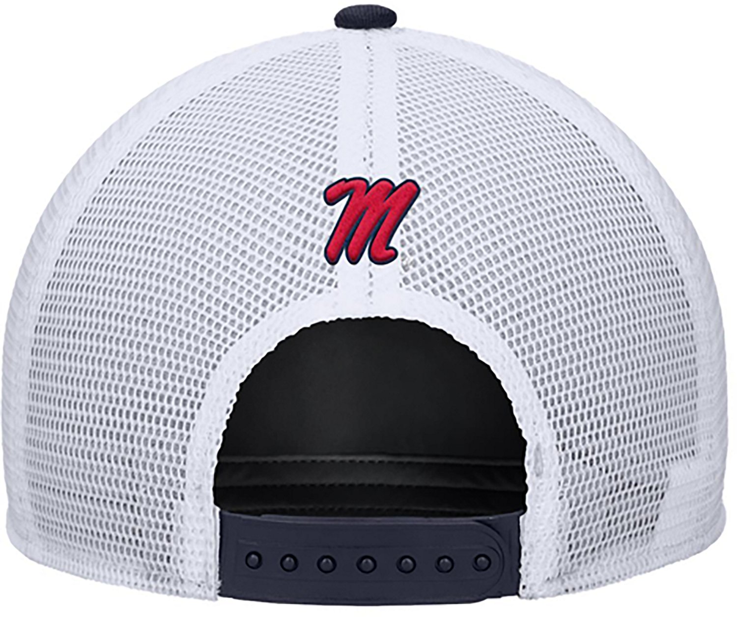 Nike Men's Ole Miss Team Patch Rise Trucker Cap - view number 2
