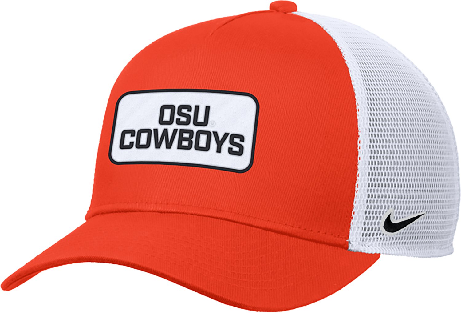 Nike Men's Oklahoma State Team Patch Rise Trucker Cap - view number 2