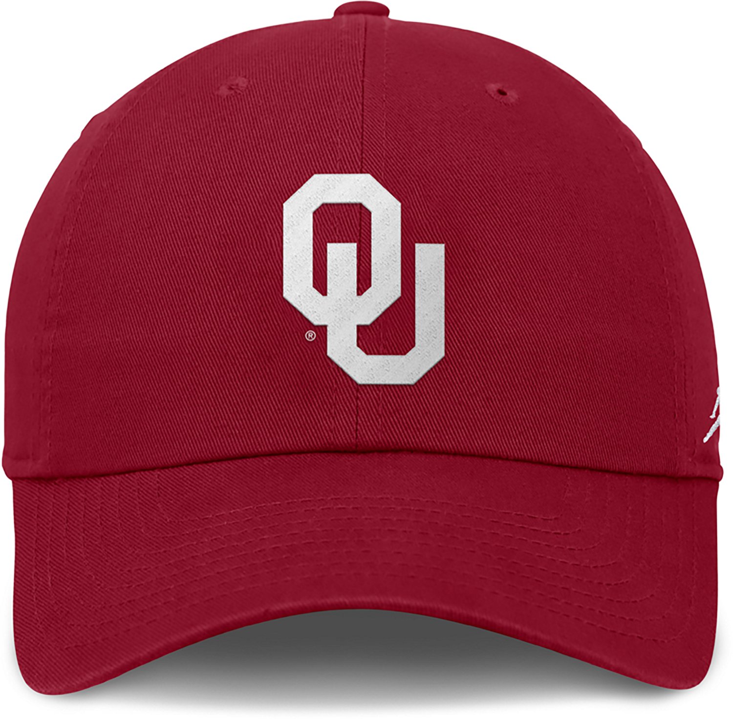 Jordan Adults' Oklahoma Dri-FIT Club Unstructured Swoosh Cap - view number 2