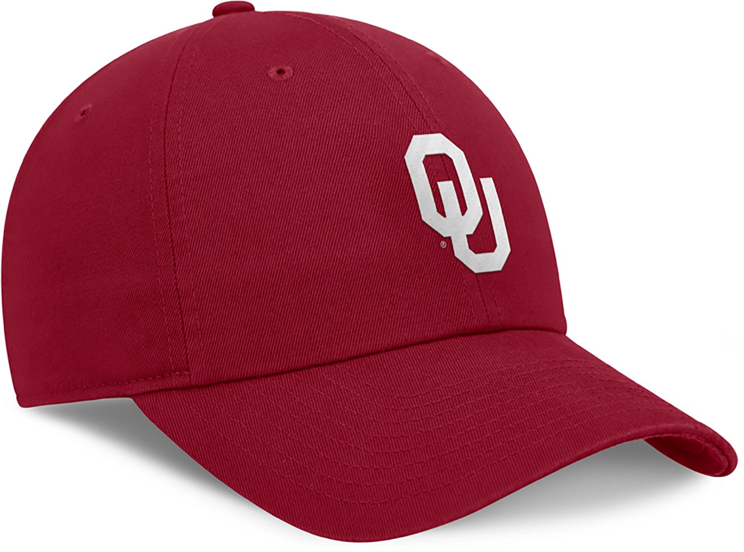 Jordan Adults' Oklahoma Dri-FIT Club Unstructured Swoosh Cap - view number 3