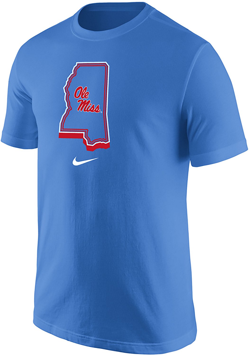 Nike Men's Ole Miss State Logo T-shirt - view number 2