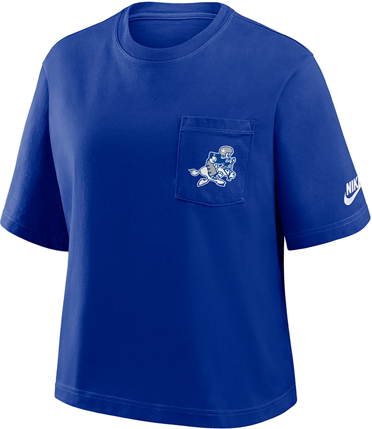 Nike Women's Dallas Cowboys Rewind Pocket T-shirt - view number 1