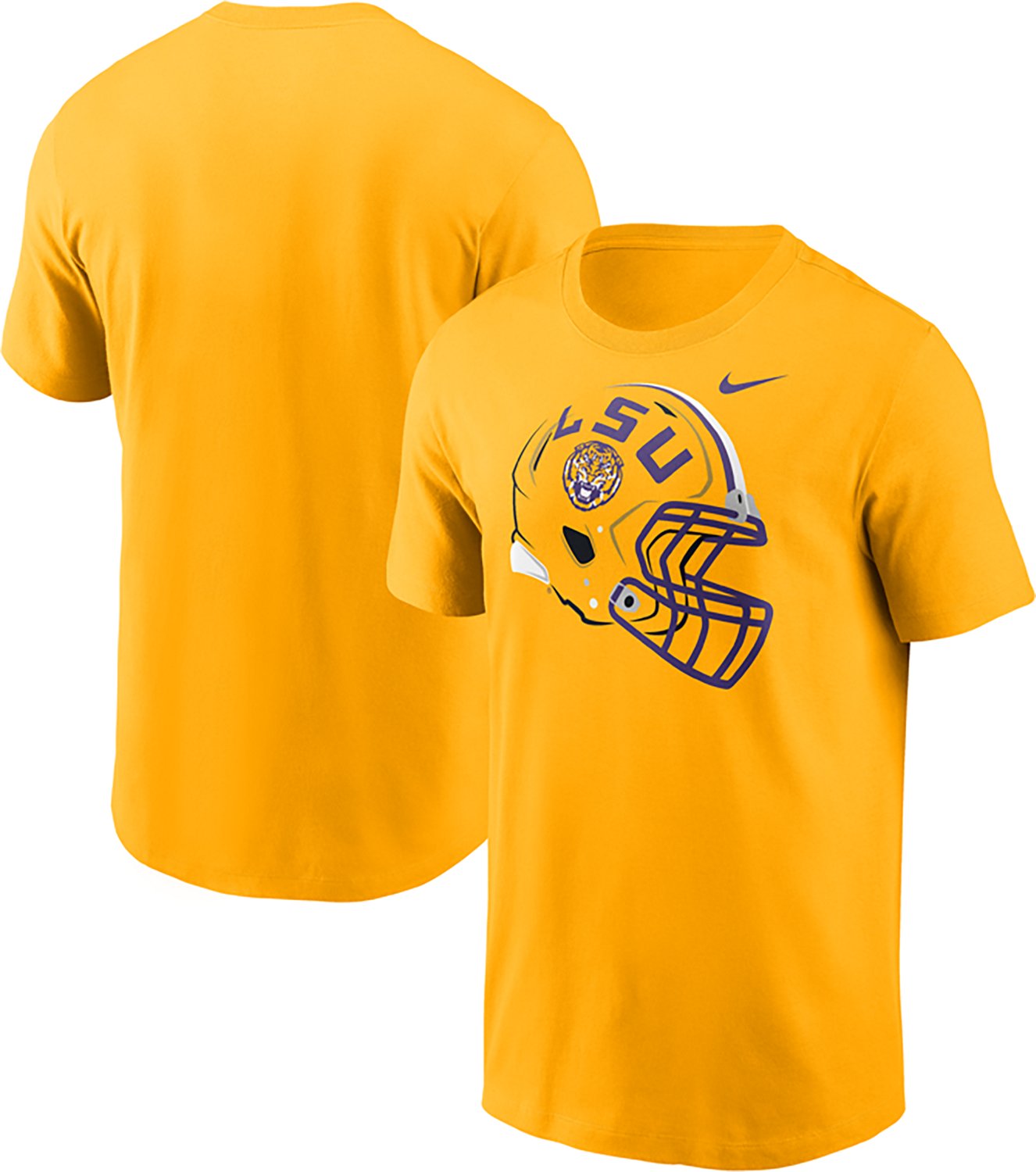 Nike Men's LSU Football Helmet T-shirt - view number 3