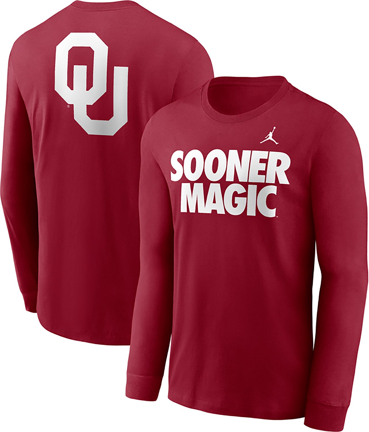 Jordan Men's Oklahoma Slogan Double Sided Long Sleeve T-shirt - view number 3