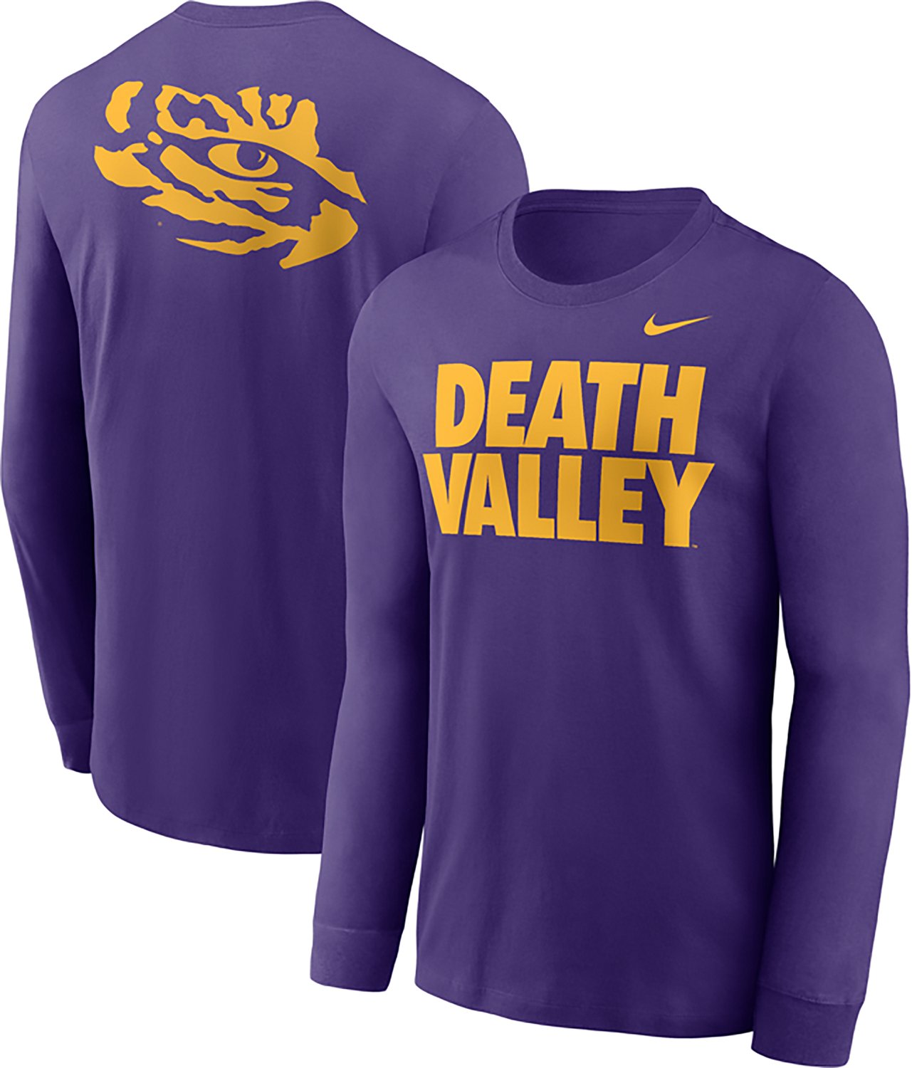 Nike Men's LSU Slogan Double Sided Long Sleeve T-shirt - view number 3