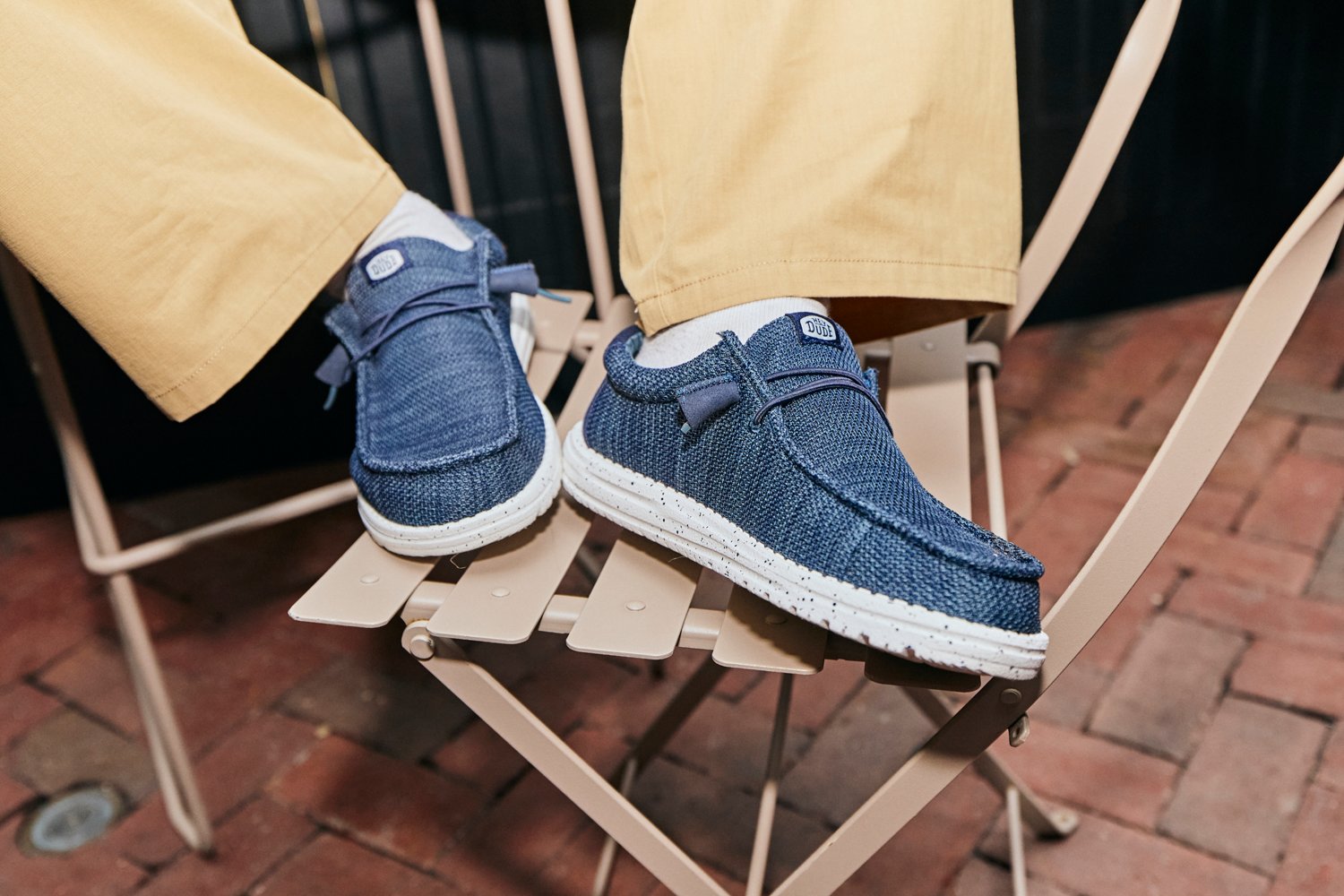 HEYDUDE Mens' Wally Stretch Mesh Shoes - view number 5