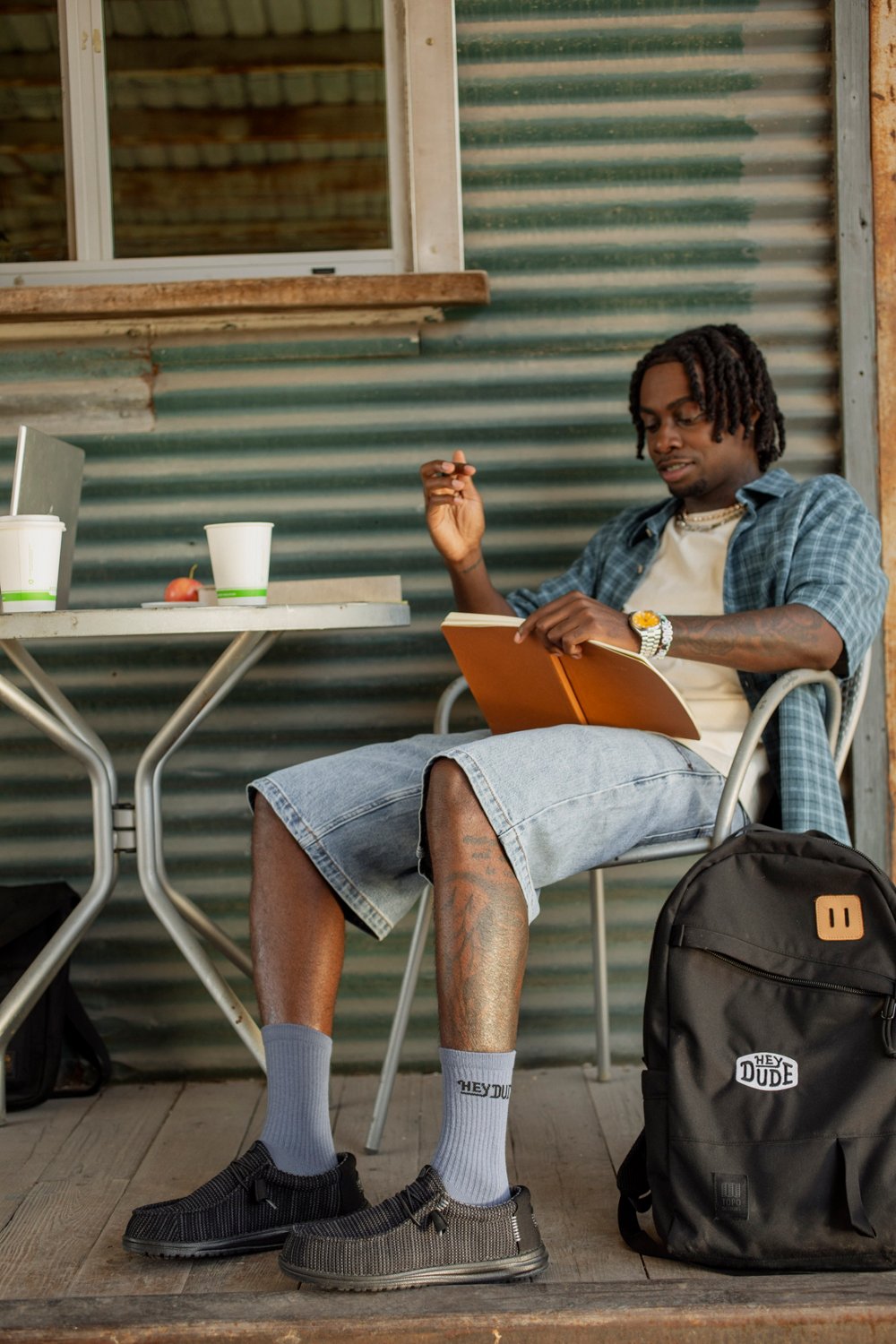 HEYDUDE Men’s Wally Stretch Sox Shoes - view number 6