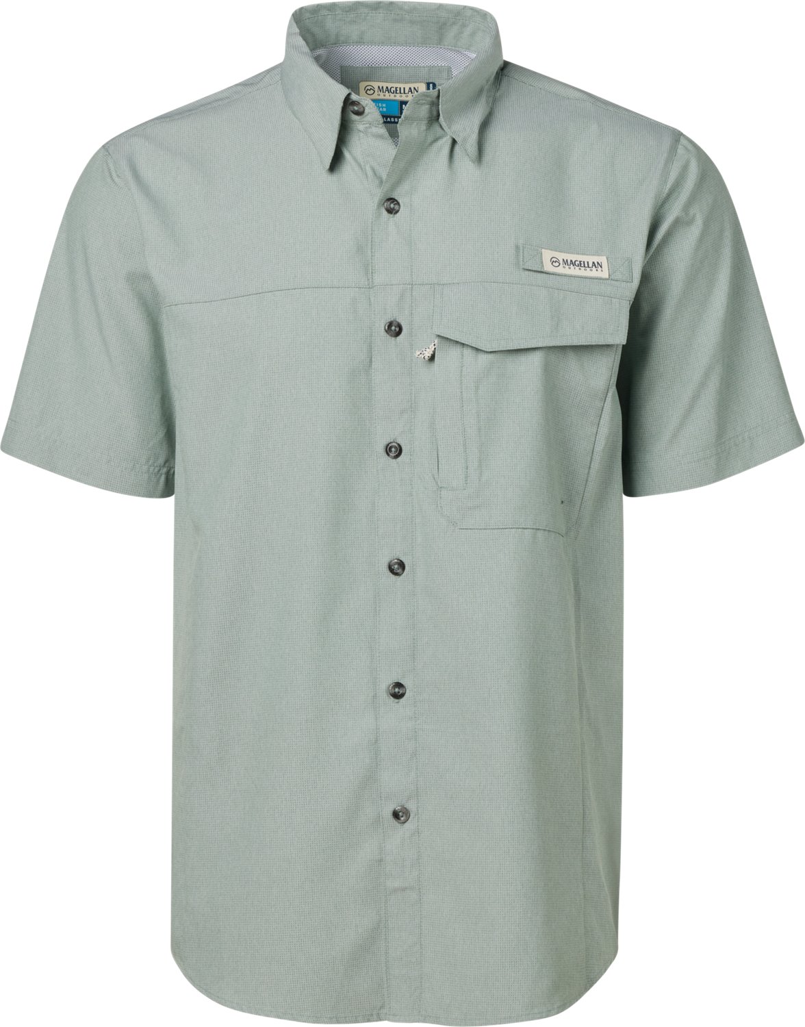 Magellan Outdoors Men's Caddo Lake Button Down Fishing Shirt