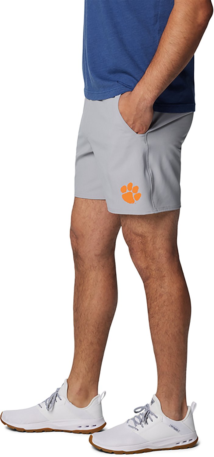 Columbia Clemson Tigers PFG Terminal Roamer Omni-Shade Stretch Shorts - view number 2