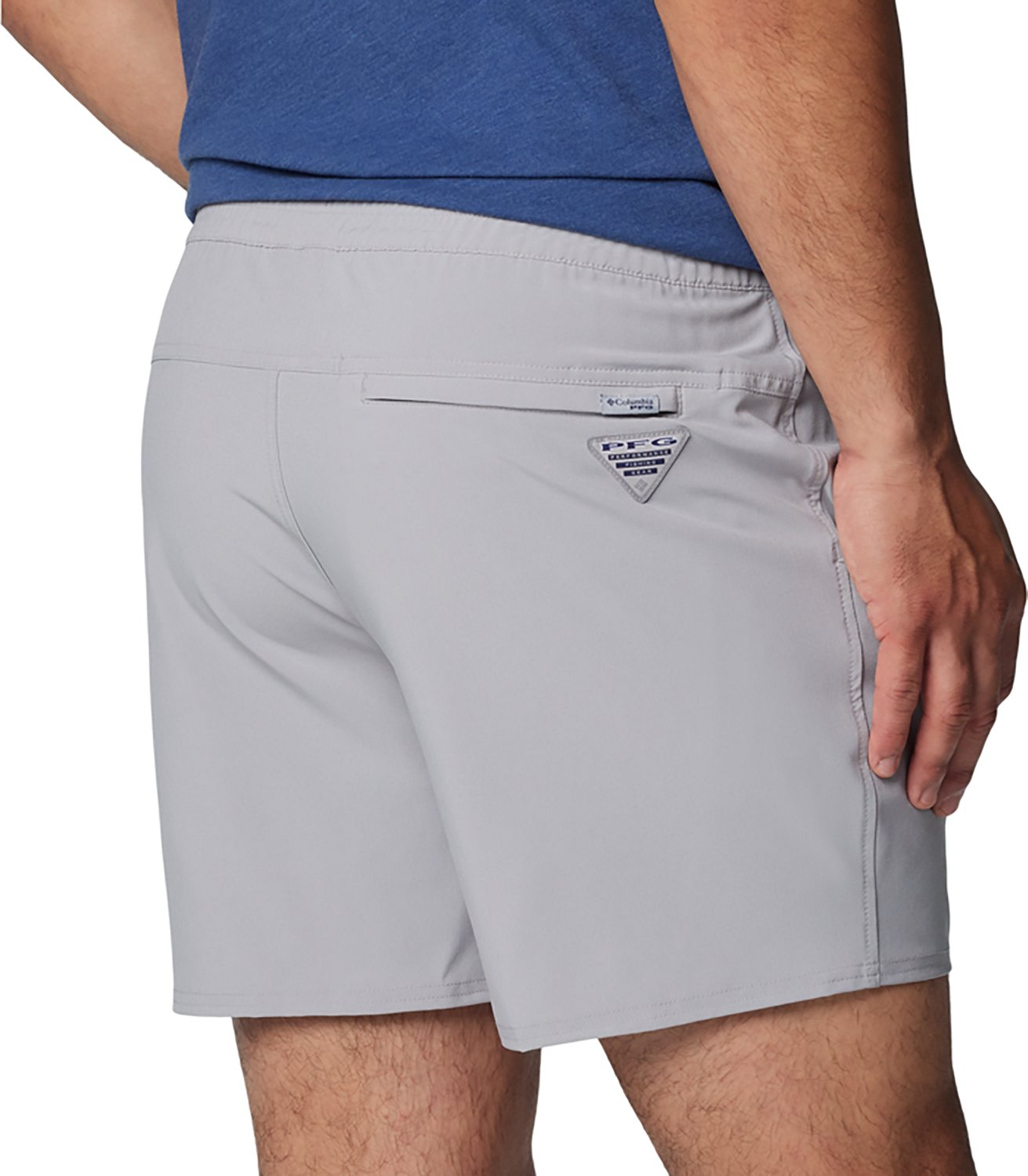 Columbia Clemson Tigers PFG Terminal Roamer Omni-Shade Stretch Shorts - view number 3