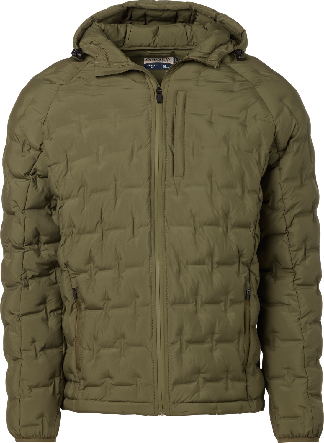 Magellan Outdoors Men's Backpacker Trail Textured Puffer Jacket - view number 3