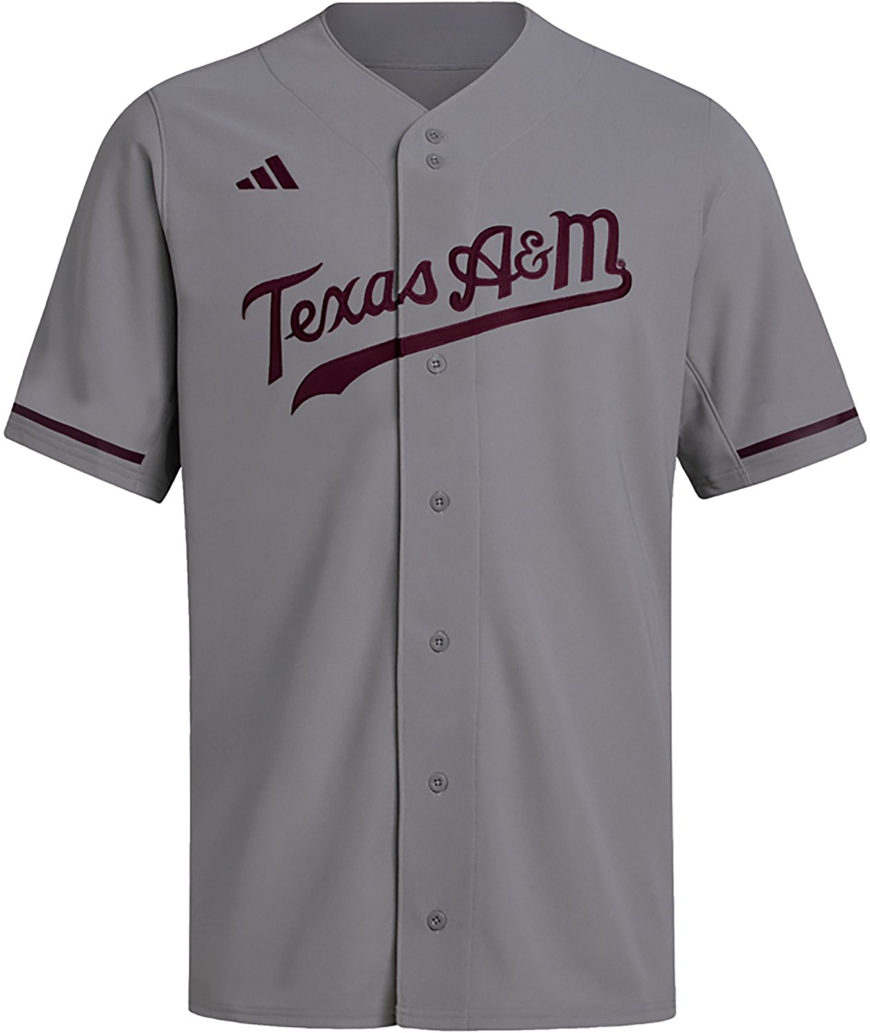 adidas Men's Texas A&M University School Baseball Replica Jersey