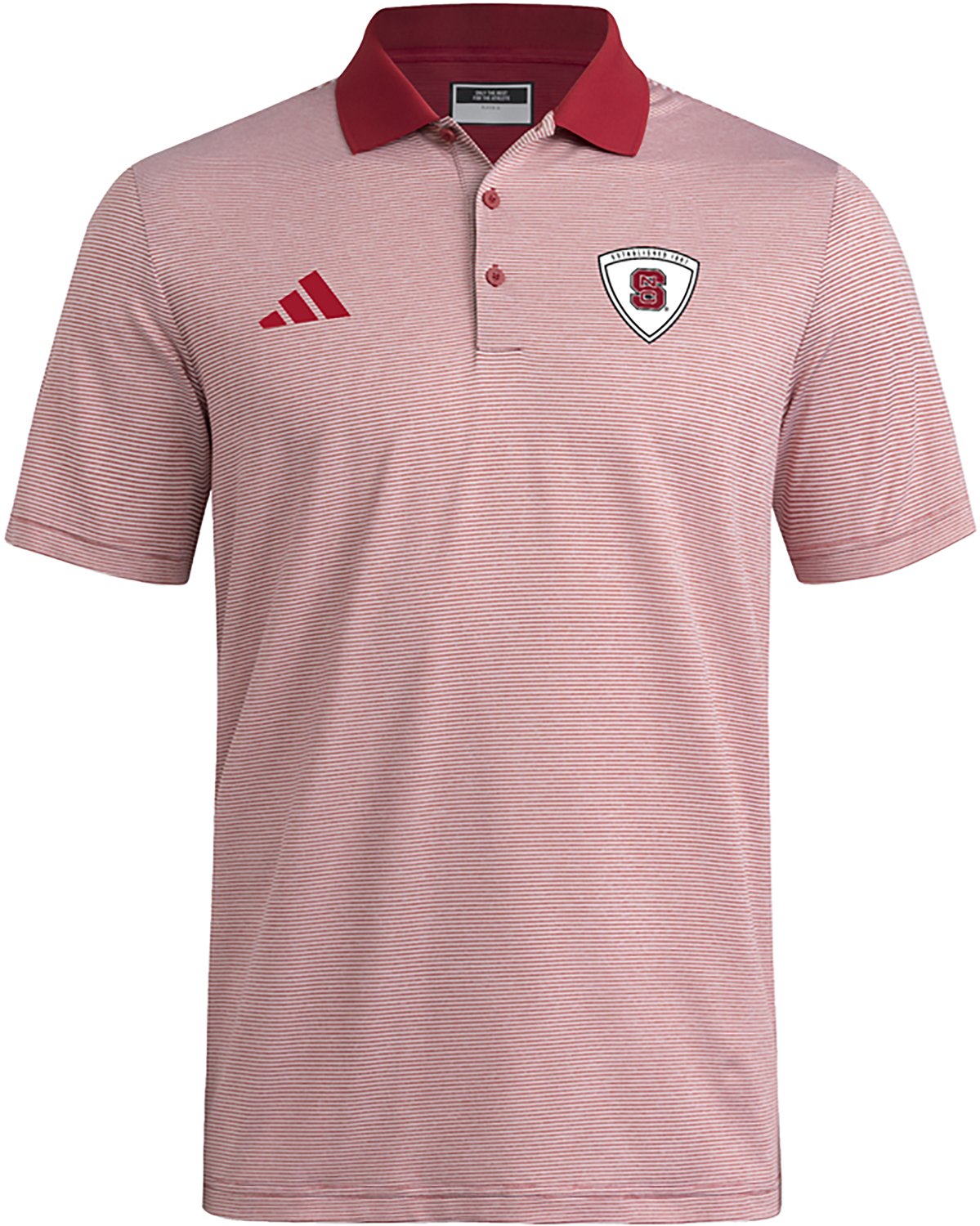 adidas Men's NC State Wolfpack Spring Fling Crest Polo Shirt