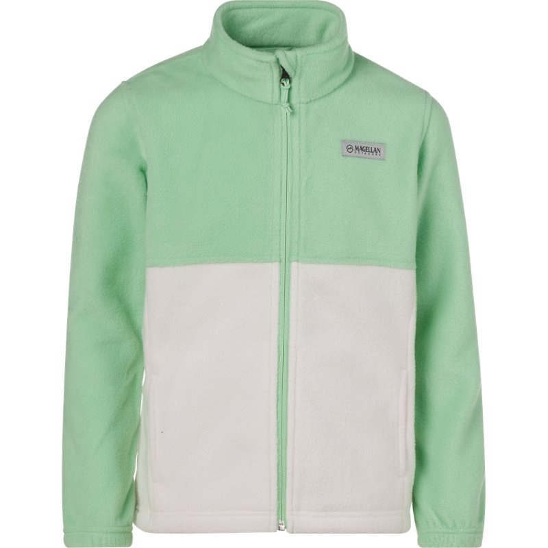 Magellan Outdoors Girls' Arctic Fleece Colorblock Jacket-image