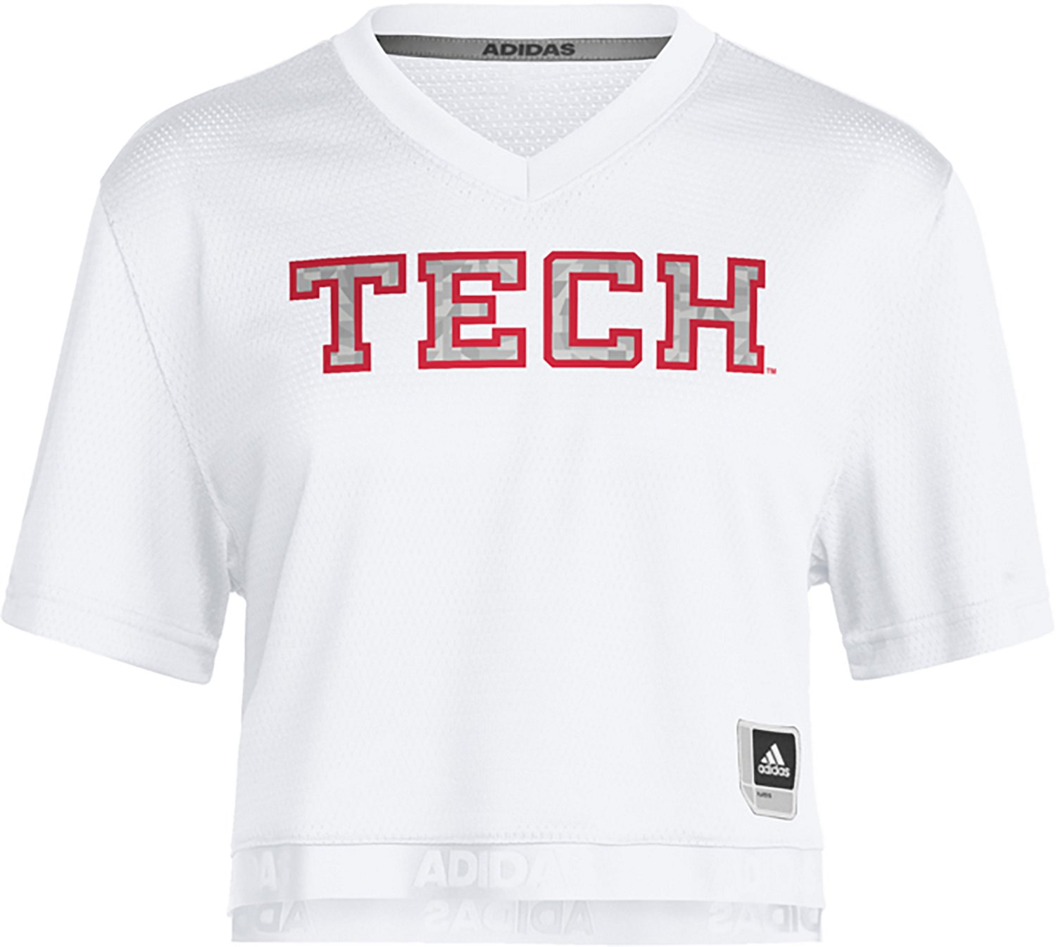 adidas Women's Texas Tech University Patrick Mahomes #5 Iced Crop Football Jersey
