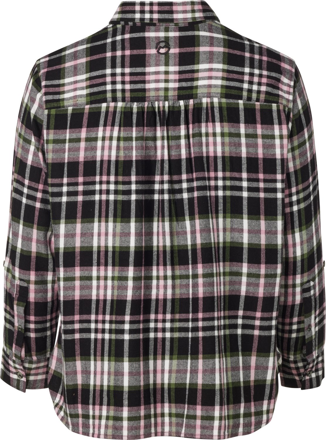 Magellan Outdoors Women's Willow Creek Plaid Plus Size Long Sleeve T-shirt - view number 2