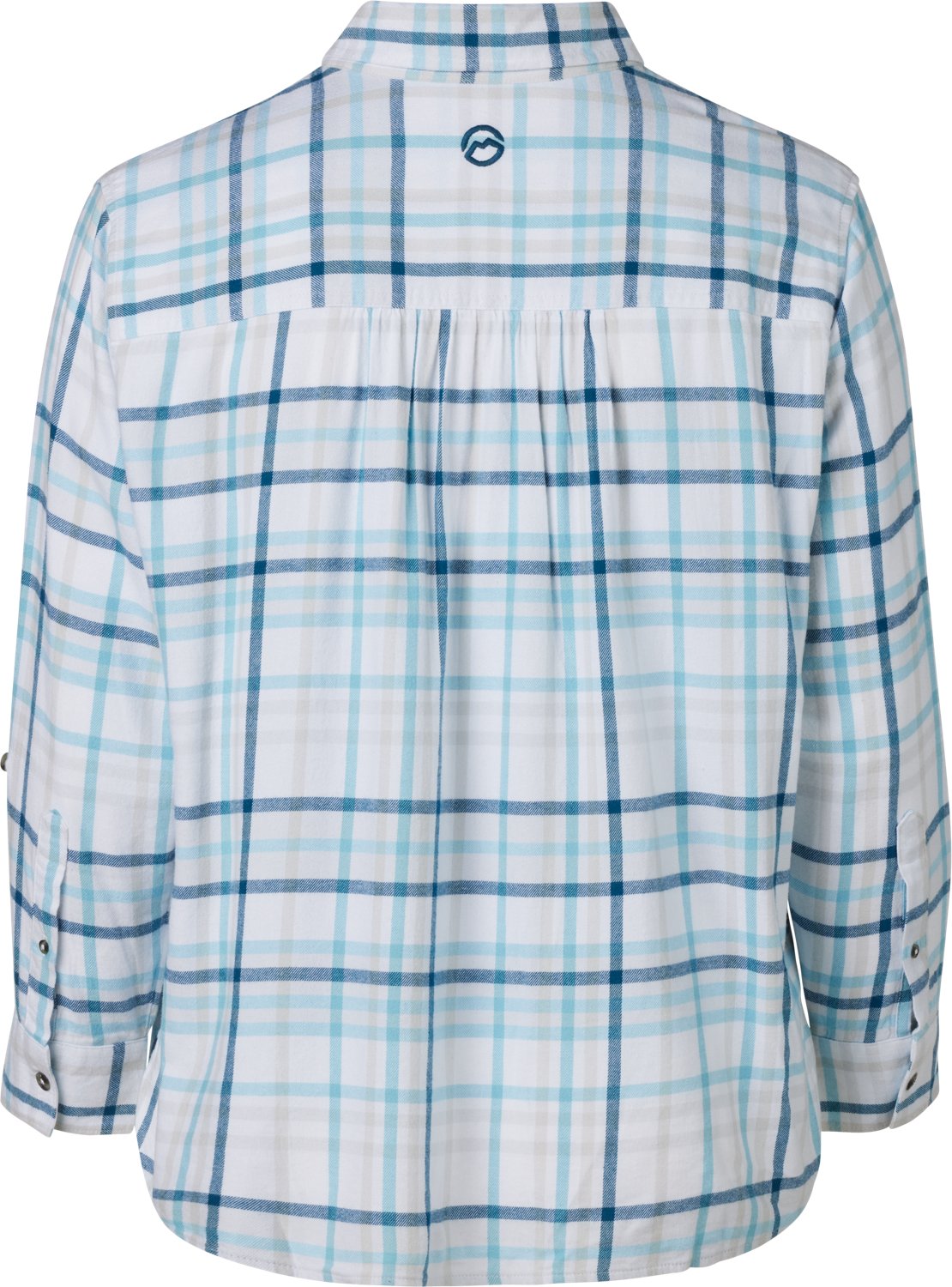 Magellan Outdoors Women's Willow Creek Plaid Plus Size Long Sleeve T-shirt - view number 2