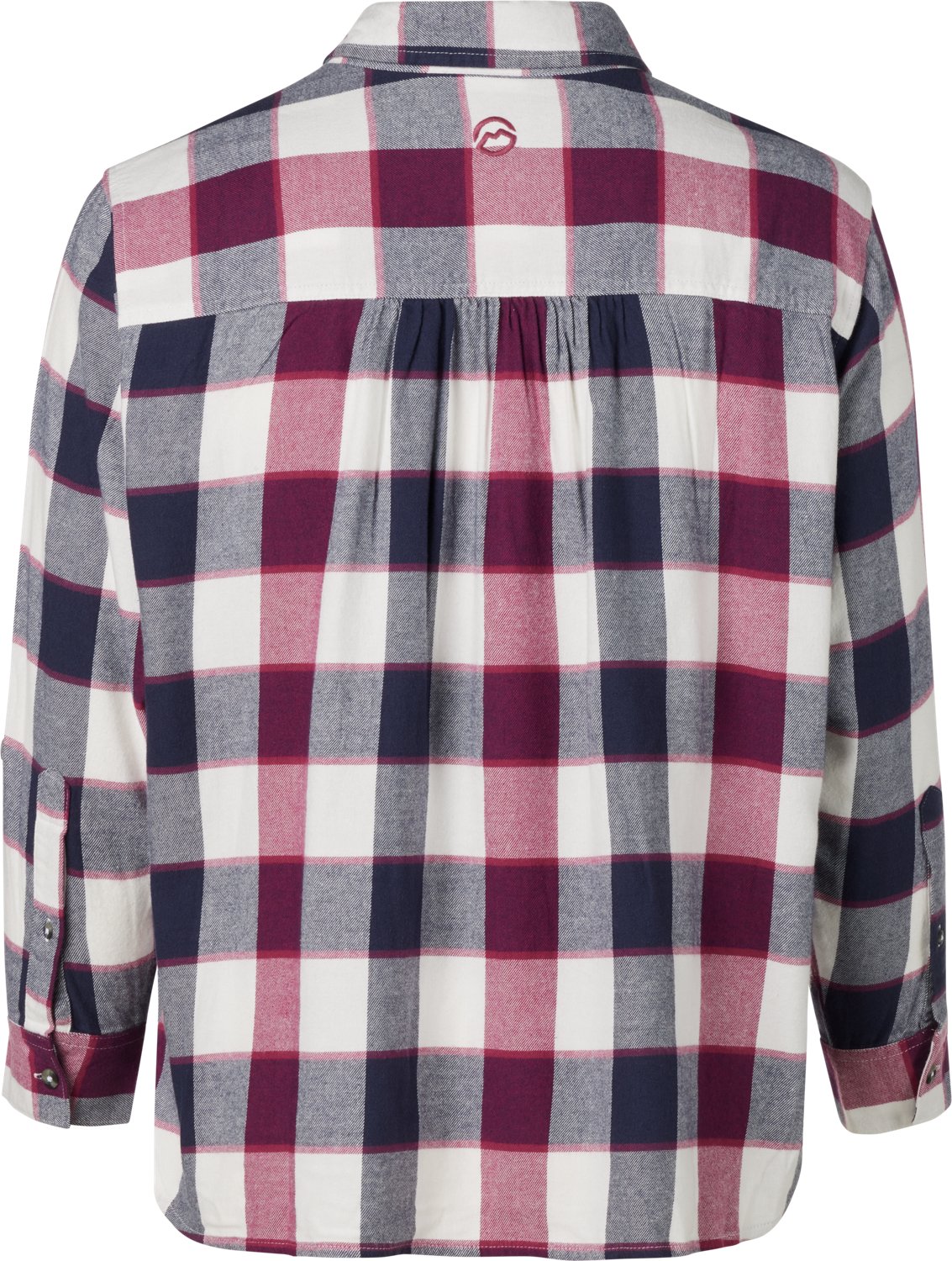 Magellan Outdoors Women's Willow Creek Plaid Plus Size Long Sleeve T-shirt - view number 4