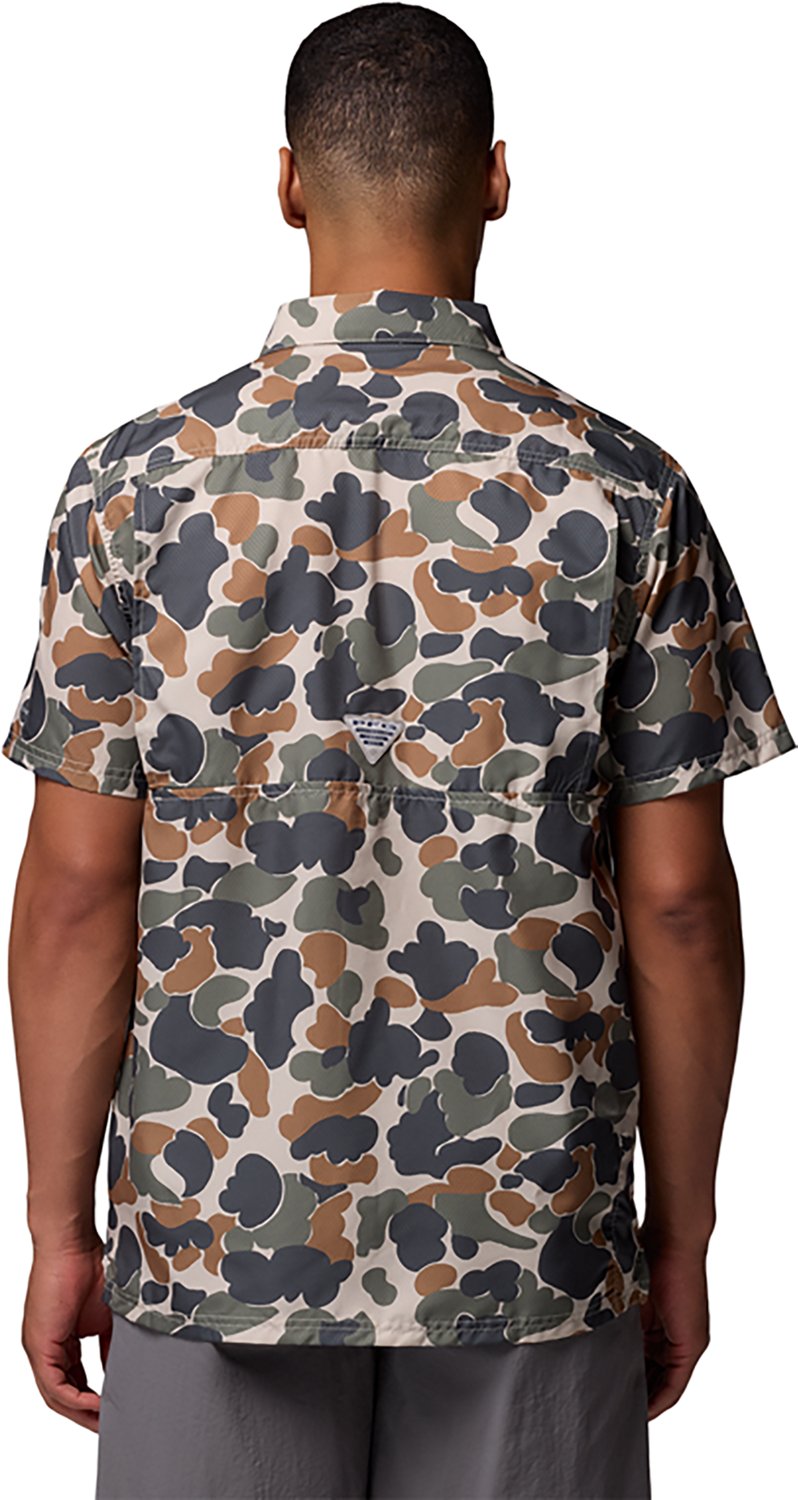 Columbia Sportswear Men's Louisiana State University CLG Super Slack Tide Button-Up Shirt - view number 3