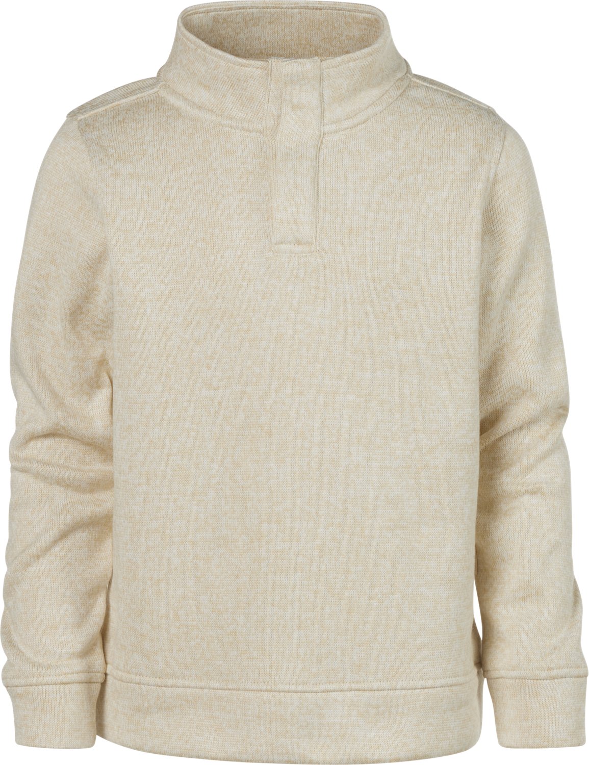 Magellan Outdoors Boys' Hickory Canyon QS Long Sleeve Sweater Fleece Shirt - view number 1