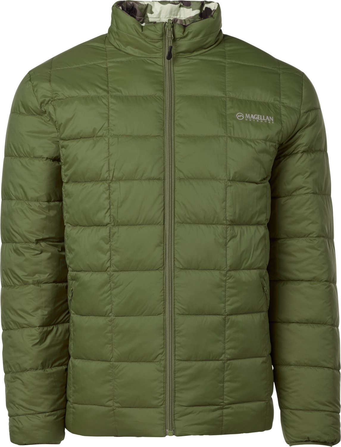 Magellan Outdoors Men's Lost Pines Printed Puffer Jacket - view number 3