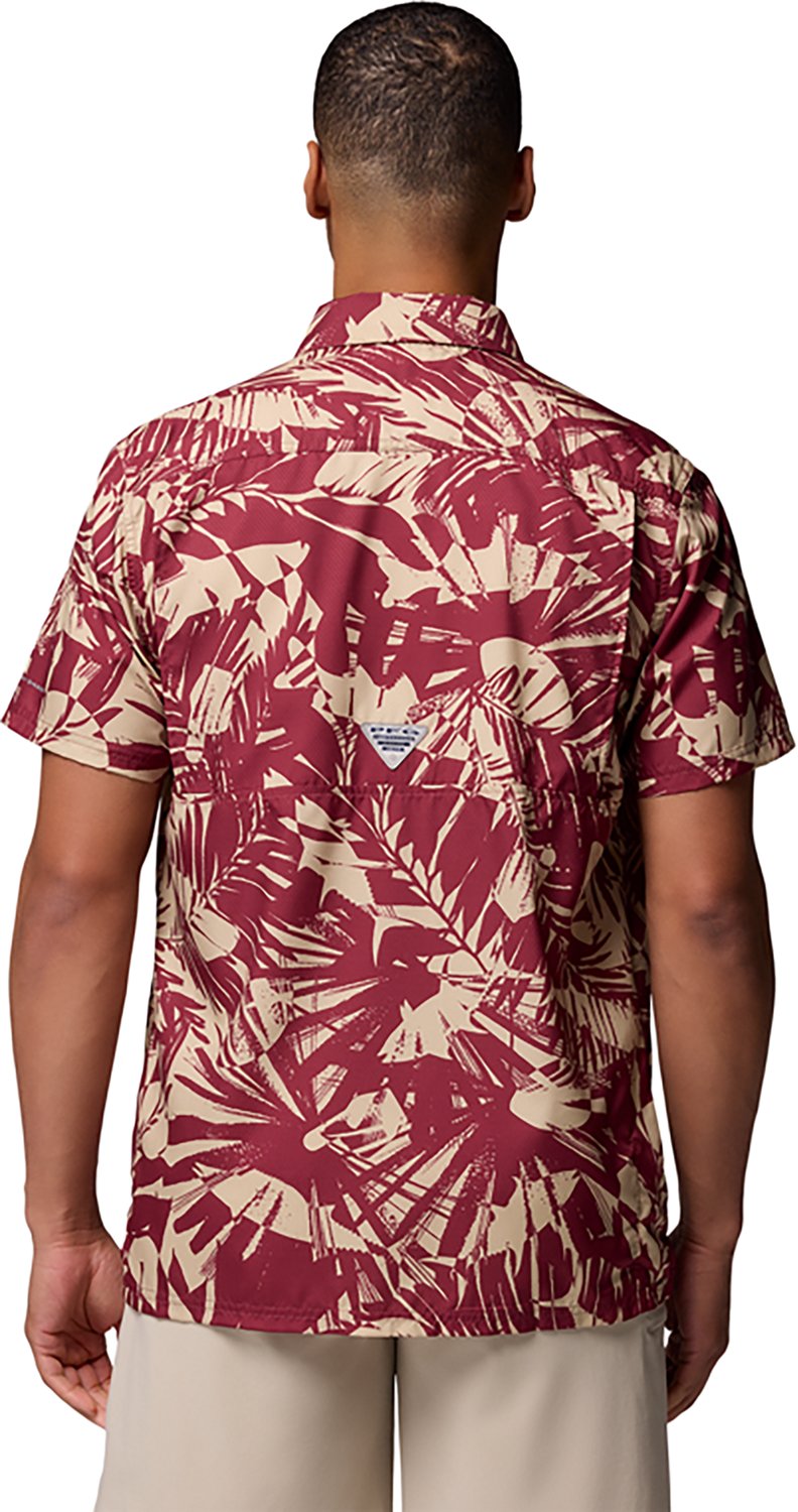Columbia Sportswear Men's Florida State University CLG Super Slack Tide Button-Up Shirt - view number 3