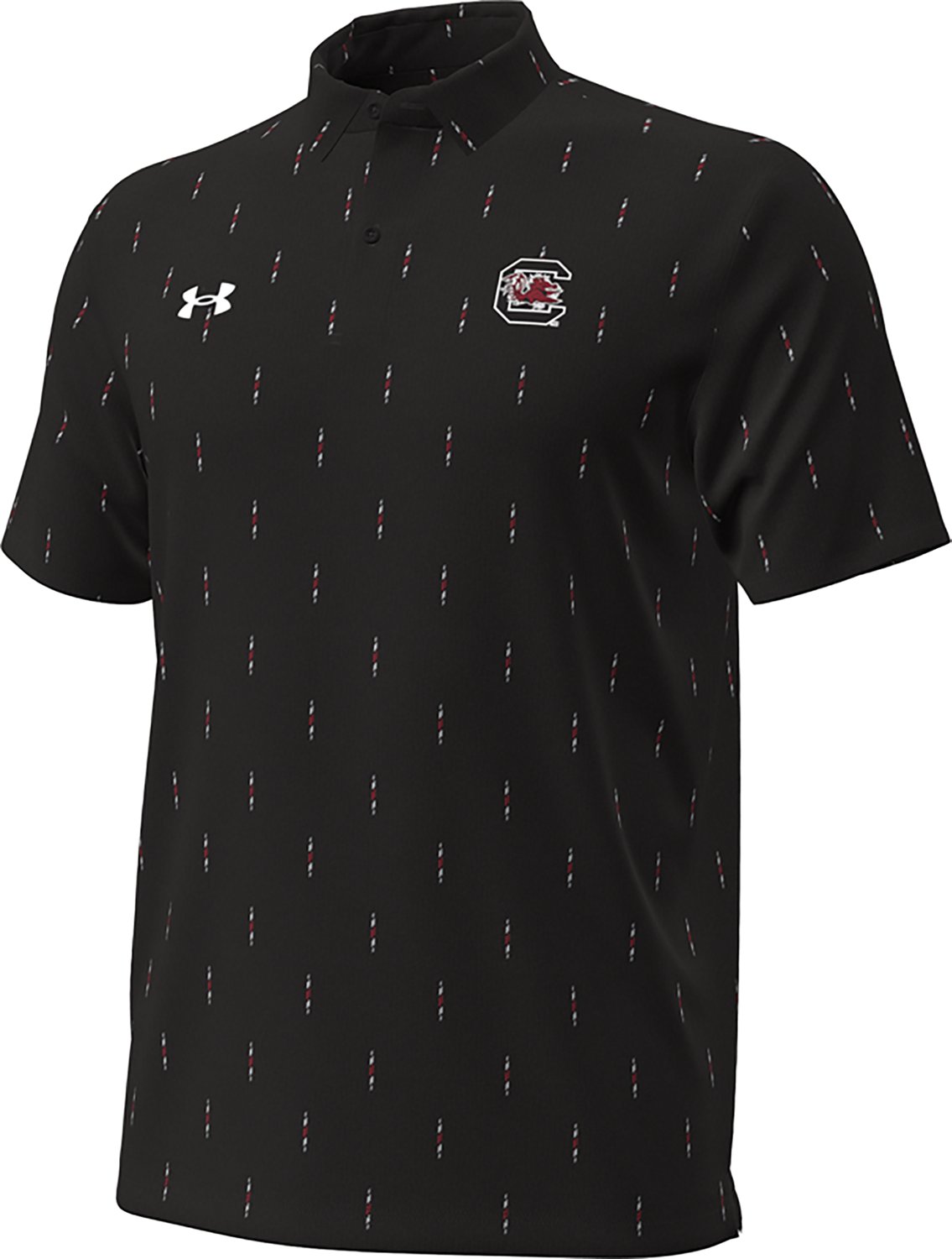 Under Armour Men's South Carolina Gamecocks Printed Polo Shirt